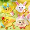 24 Pieces Easter Craft Kits for Kids Simple Bunny Eggs Paper Plate Crafts Early Learning Artwork DIY Projects
